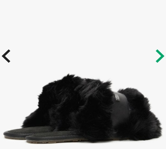 Australia Luxe Collective Slides Muchas Black Size 8 #112 - Picture 5 of 10